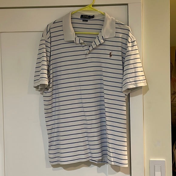 Men’s polo Ralph Lauren striped polo shirt XL - Picture 1 of 1